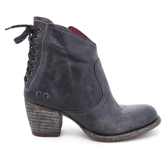 BED STU Xena Black Rustic Boots NWT in Size 6